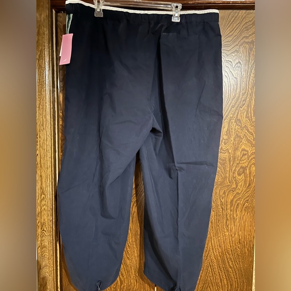 Tickled Pink 3X Navy Pants - Picture 2 of 4